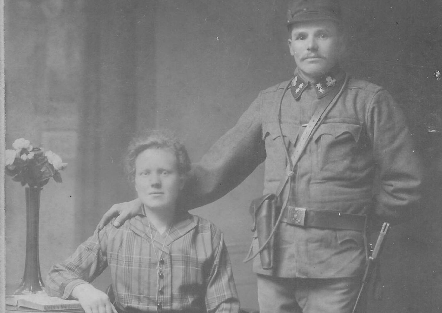 Omi und Großvater, noch nicht verheiratet, Wien, 1915